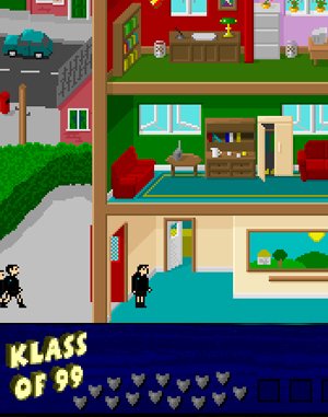 Klass of ’99 cover art for DOS