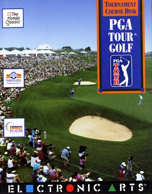 PGA Tour golf cover art for DOS