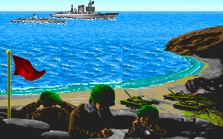 Empire Deluxe cover art for DOS