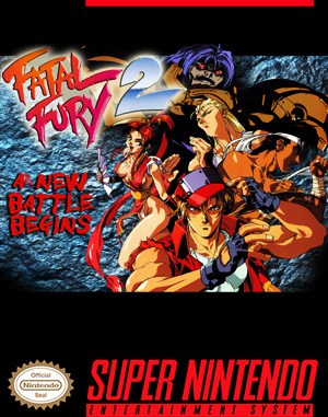 Fatal Fury 2 cover art for Super Famicom