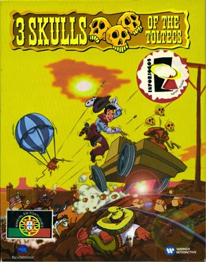 3 Skulls of the Toltecs cover art for DOS