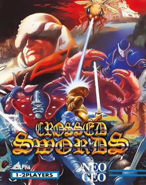 Crossed Swords cover art for Neo Geo