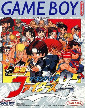 The King of Fighters ’95 cover art for Game Boy