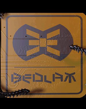 Bedlam cover art for DOS