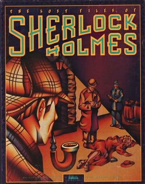 The Lost Files of Sherlock Holmes cover art for DOS