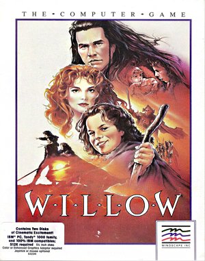 Willow cover art for DOS