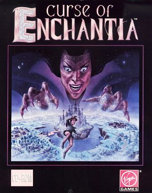 Curse of Enchantia cover art for DOS