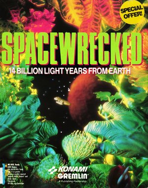 Spacewrecked: 14 Billion Light Years From Earth cover art for DOS