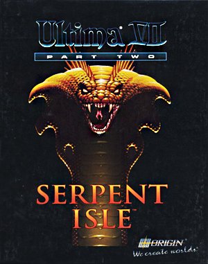 Ultima VII: Part Two – Serpent Isle cover art for DOS