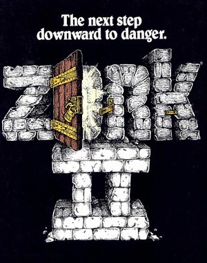 Zork II: The Wizard of Frobozz cover art for DOS