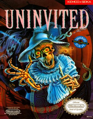 Uninvited cover art for DOS