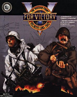 V for Victory: Velikiye Luki cover art for DOS