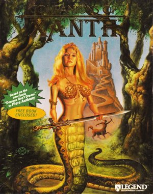 Companions of Xanth cover art for DOS