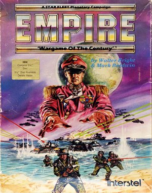 Empire: Wargame of the Century cover art for DOS