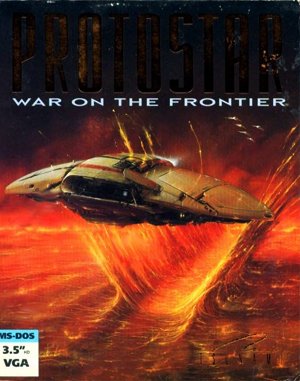 Protostar: War on the Frontier cover art for DOS