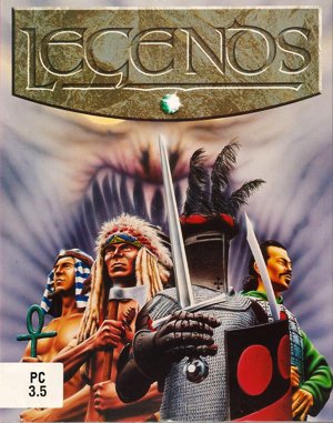 Legends cover art for DOS