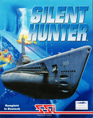Silent Hunter cover art for DOS