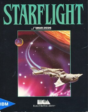 Starflight cover art for DOS