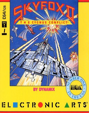 Skyfox II: The Cygnus Conflict cover art for DOS