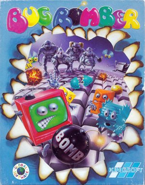 Bug Bomber cover art for DOS