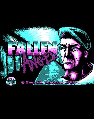 Fallen Angel cover art for DOS