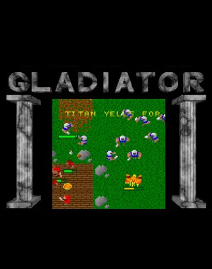 Gladiator cover art for DOS