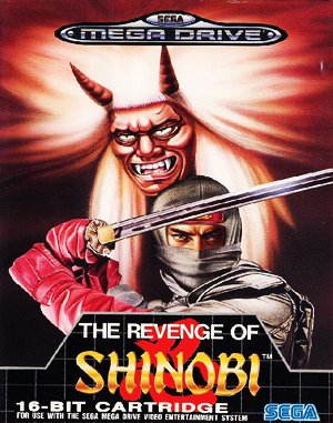 The Revenge of Shinobi cover art for Genesis