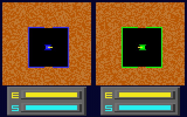 Tunneler cover art for DOS