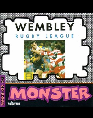 Wembley Rugby League cover art for DOS