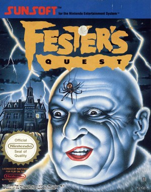 Fester’s Quest cover art for Famicom