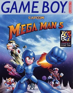 Mega Man V cover art for Game Boy
