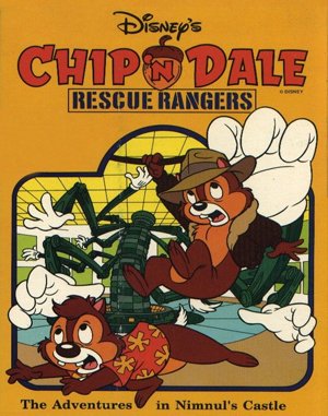 Chip ‘N Dale Rescue Rangers: The Adventures in Nimnul’s Castle cover art for DOS