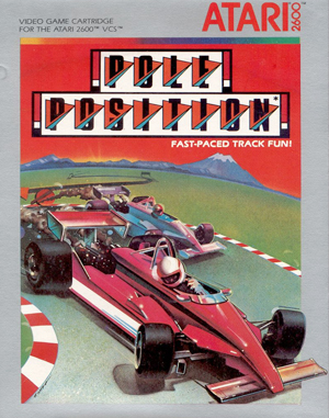 Pole Position cover art for Atari 2600