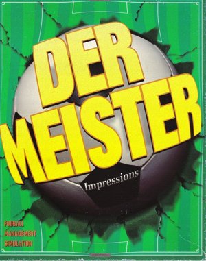 Ultimate Soccer Manager cover art for DOS