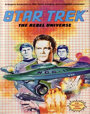 Star Trek: The Rebel Universe cover art for DOS