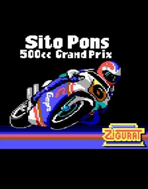 Sito Pons 500cc Grand Prix cover art for DOS