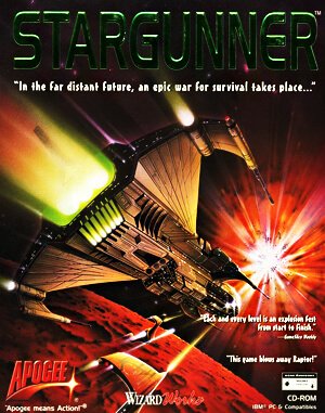 Stargunner cover art for DOS