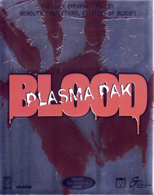 Blood: Plasma Pak cover art for DOS