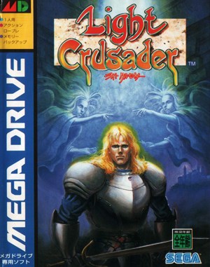 Light Crusader cover art for Genesis