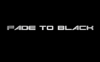 Fade to Black cover art for DOS