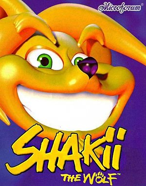 Shakii the Wolf cover art for DOS