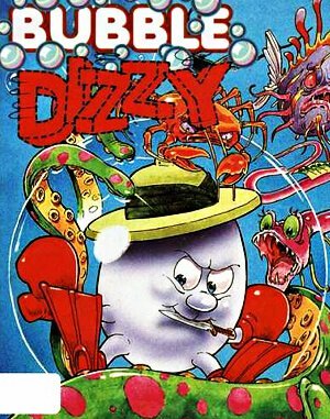 Bubble Dizzy cover art for DOS