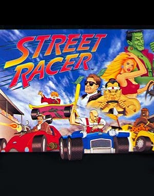 Street Racer cover art for DOS