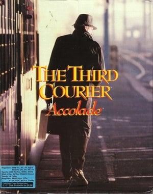 The Third Courier cover art for DOS