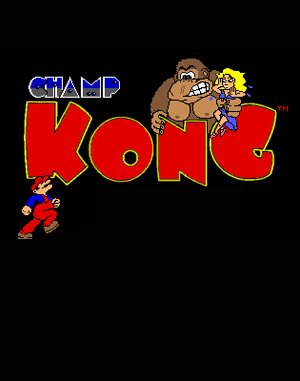CHAMP Kong cover art for DOS