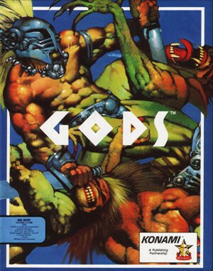 Gods cover art for DOS