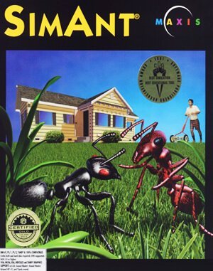 SimAnt – The Electronic Ant Colony cover art for DOS