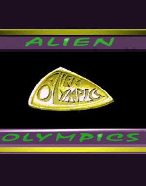 Alien Olympics cover art for DOS