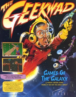 The Geekwad: Games of the Galaxy cover art for DOS