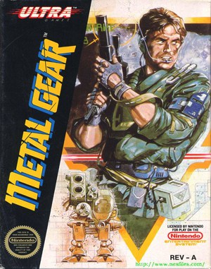 Metal Gear cover art for Famicom